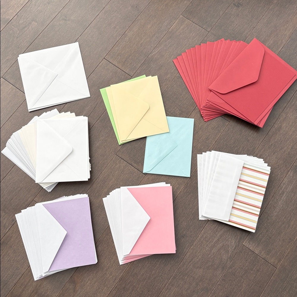 PAPER SOURCE Blank Greeting Cards & Envelopes, Craft Letters DIY Gift Stationery